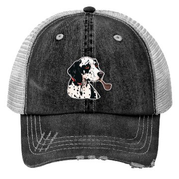 Discover Dalmatian Tabacco Trucker Hats