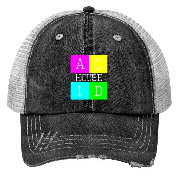 Discover Acid house logo Trucker Hats