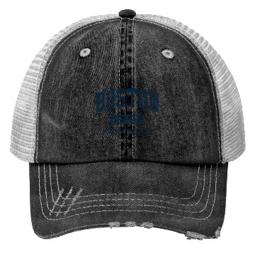 Discover Boston Massachusetts Ma Vintage Athletic Trucker Hats