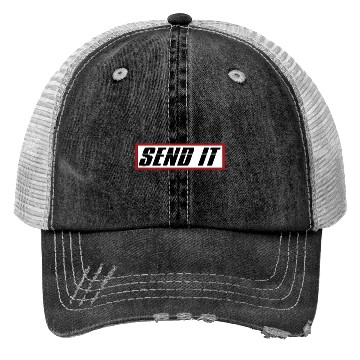 Discover Send It Dirt Bike Bmx Offroad Trucker Hats