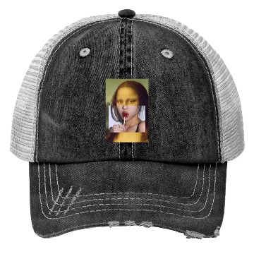 Discover Mona Lisa Lollipop Mona Lisa Trucker Hats