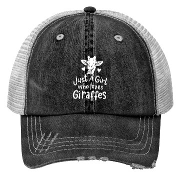 Discover Giraffe African Giraffe Lover Trucker Hats