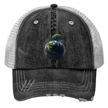 Discover Save Earth Day World Environment Day Inspirational Trucker Hats