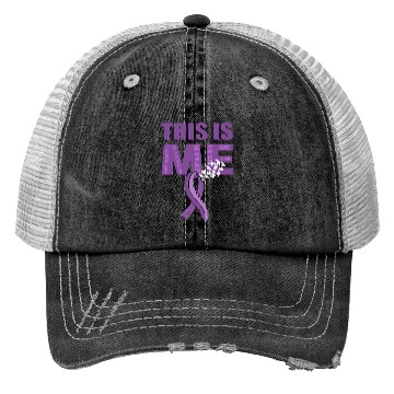 Discover This Is Me Epilepsy Warrior Trucker Hats