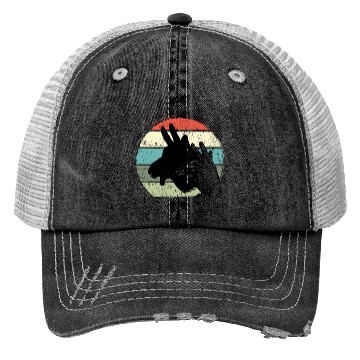 Discover Animal Shadows donkey Trucker Hats