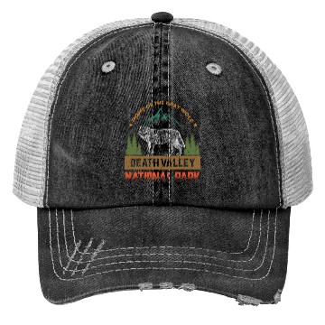 Discover Death Valley National Park Wolf Trucker Hats
