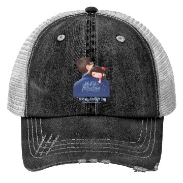Discover I love my daddy's hug Trucker Hats