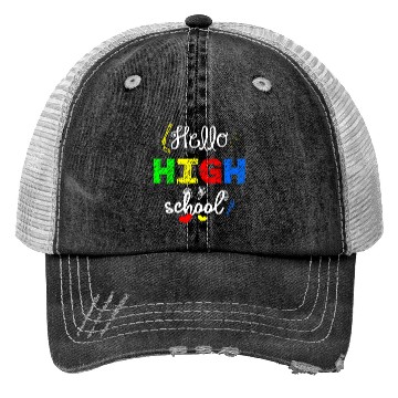 Discover High school First Day Back To School Student Trucker Hats