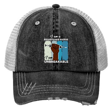 Discover Phenomenal Black Nurse Trucker Hats