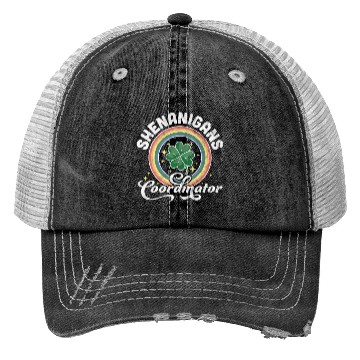 Discover Shenanigans Coordinator Teacher St Patrick'S Day Trucker Hats