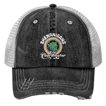 Discover Shenanigans Coordinator Teacher St Patrick'S Day Trucker Hats