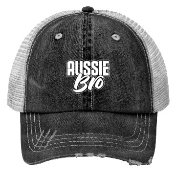 Discover Aussie Bro Australian Shepherd Trucker Hats