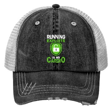 Discover Cyber Security Hacking IT Trucker Hats