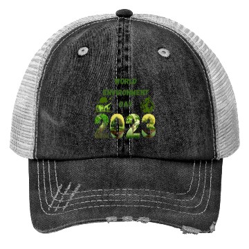 Discover World Environment Day Trucker Hats