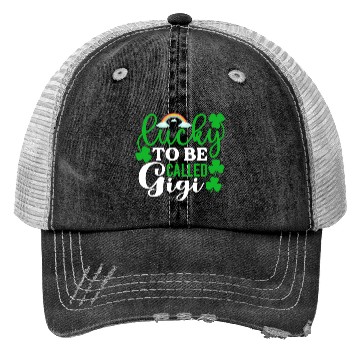 Discover Lucky To Be Called Gigi St Patrick'S Day Irish Trucker Hats