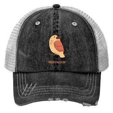 Discover Kookaburra Insert Evil Laugh Trucker Hats