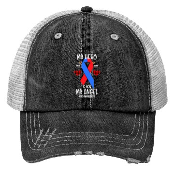 Discover Chd Awareness Remembrance Hero Is Now My Angel Trucker Hats