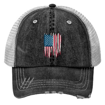 Discover AMERICAN FLAG INDEPENDENCE DAY FREEDOM DREAM USA Trucker Hats