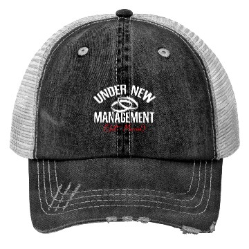 Discover Under Newagement Just Married Groom Bride Wedding Trucker Hats