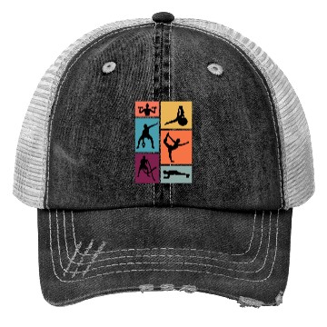 Discover Fitness Exercise Workout Gym Trucker Hats