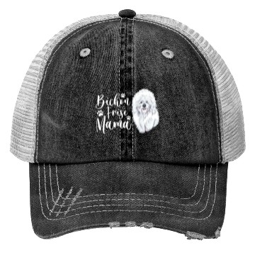 Discover Bichon Frise Mama Trucker Hats
