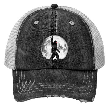 Discover Rock N' Roll Bigfoot Sunglasses Night Stroll Moon Trucker Hats