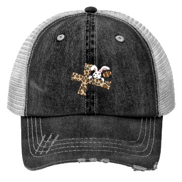 Discover Happy Easter He Is Risen Jesus Cross Easter Bunny Trucker Hats