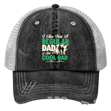 Discover I Am Not A Regular Dad Trucker Hats
