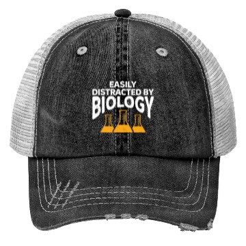 Discover Biology Gift Biologist Trucker Hats