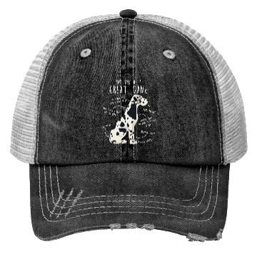 Discover Harlequin Great Dane Dog Anatomy Trucker Hats