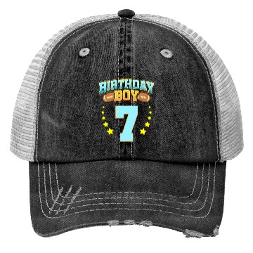 Discover 7Th Football 7 Trucker Hats