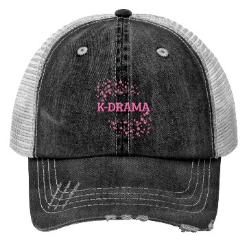 Discover I Paused My K-Drama To Be Here K-Pop Korean Trucker Hats