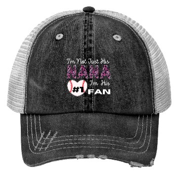 Discover I m Not Just His Nana Number 1 Fan Funny Grandma Trucker Hats