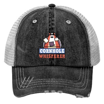 Discover Cornhole Whisperer Bean Bag Lover Trucker Hats