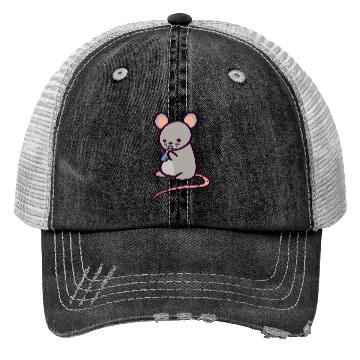 Discover Cute Rat Candy Bar Trucker Hats