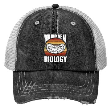 Discover Biology Gift Biologist Trucker Hats