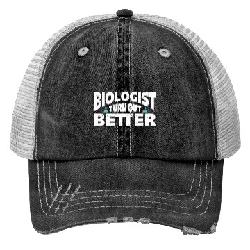 Discover Biology Gift Biologist Trucker Hats