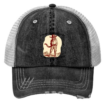 Discover Serenity Cat Cowboy God Grant me Trucker Hats