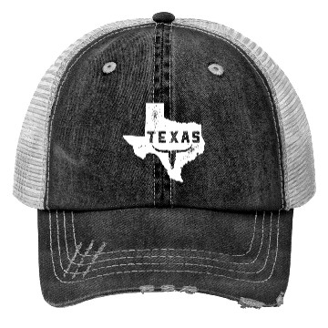 Discover Texas maps Trucker Hats