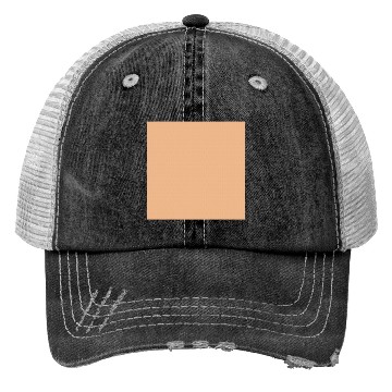 Discover Retro Orange Pattern Trucker Hats