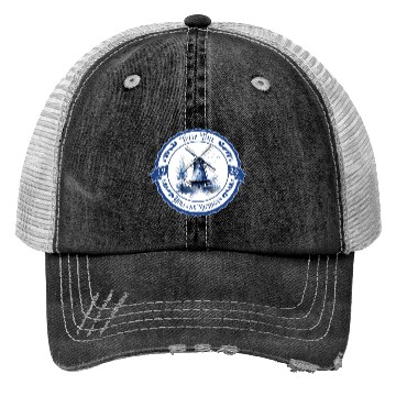 Discover Delft Style Tulip Festival Time in Holland, Mi. Trucker Hats