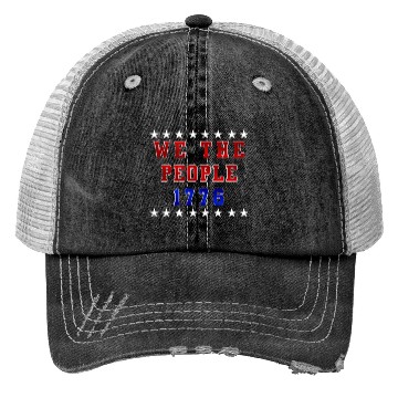 Discover We the people 1776 Independence Day Party USA Trucker Hats