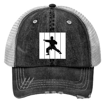 Discover Fighter MMA Karate Taekwondo Jiu Jitsu training Trucker Hats