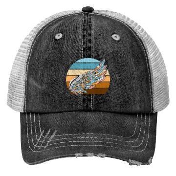 Discover Falconry Bird Falcon Hunting Falconer Trucker Hats