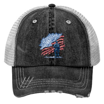 Discover Stars And Stripes Trucker Hats