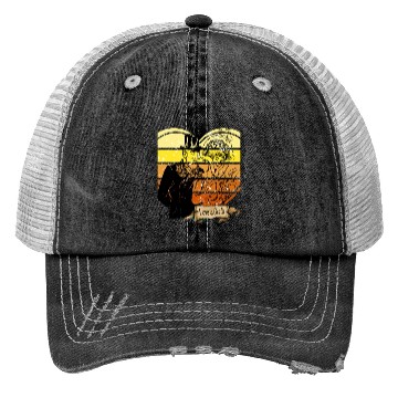 Discover love or death vintage Trucker Hats design