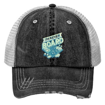 Discover Im Never Board 80s Trucker Hats