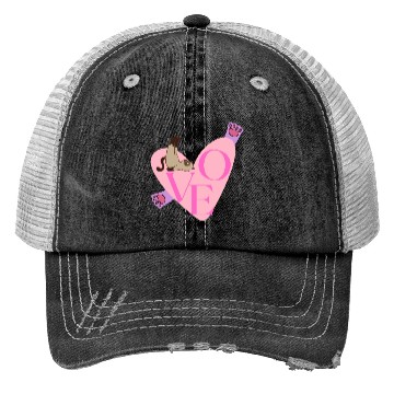 Discover Love Cat nostalgia Trucker Hats