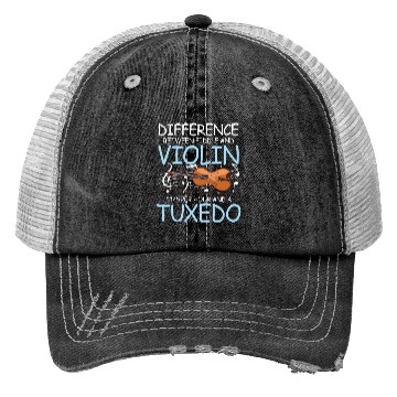 Discover Difference Between Fiddle And Violin Trucker Hats