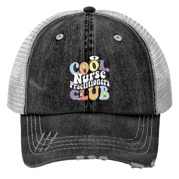 Discover Cool Nurse Practitioners Club RN Registered Nurse Trucker Hats